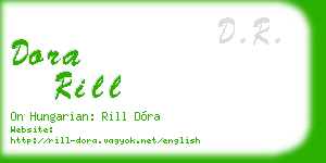 dora rill business card