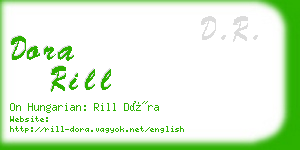 dora rill business card